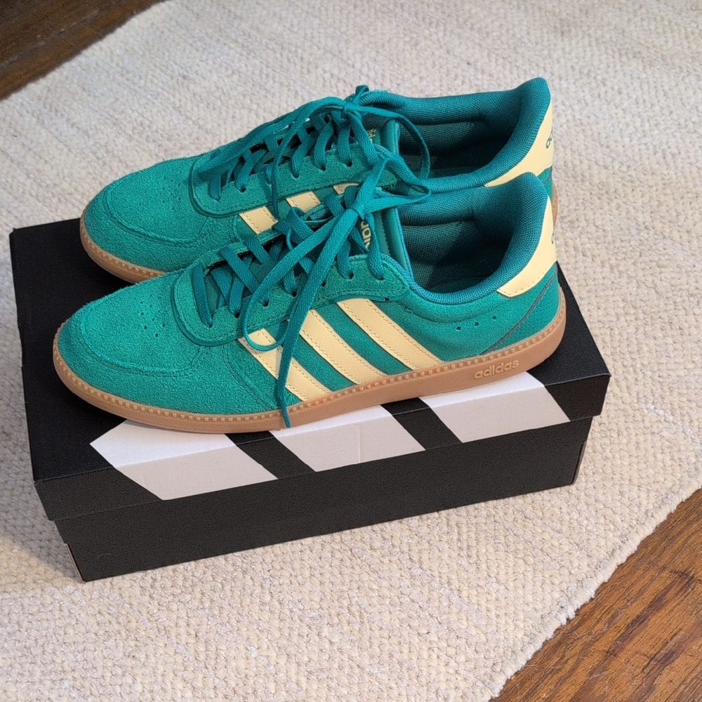 Adidas Breakneck Sleek - Green And Yellow